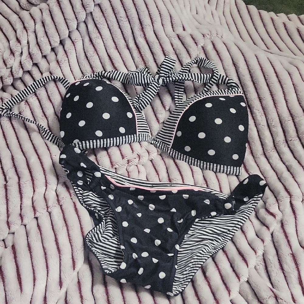 Polka Dot Bikini Set